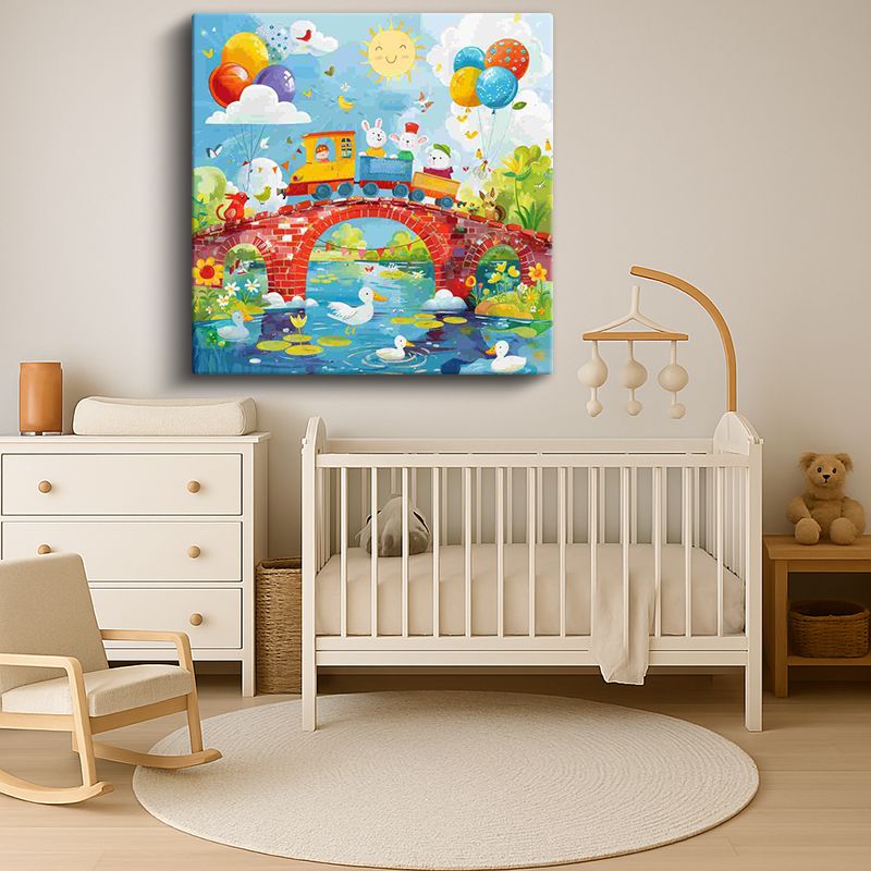 Çocuk Odası Kanvas Tablo 132
