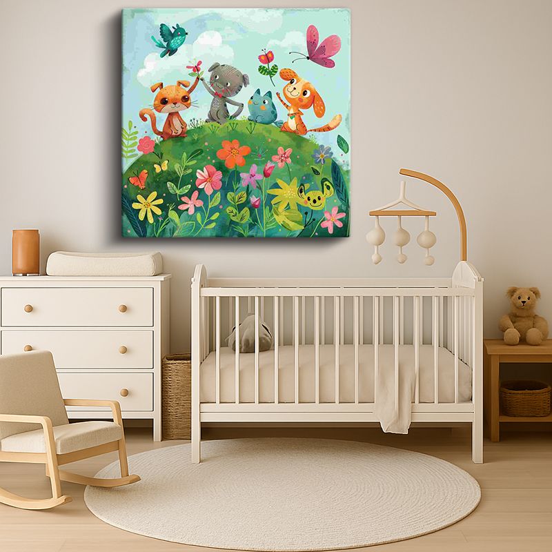 Çocuk Odası Kanvas Tablo 172