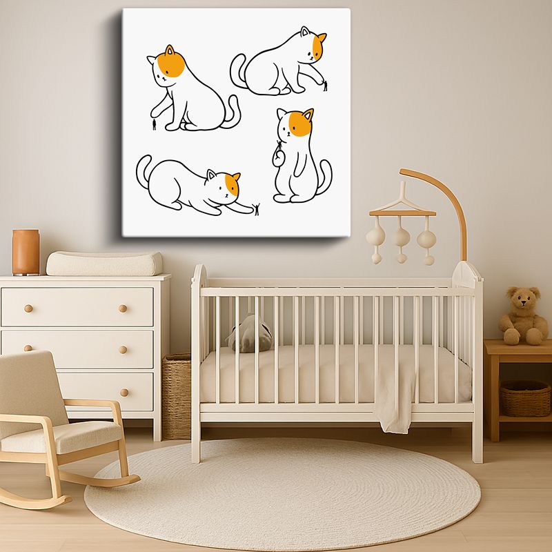 Çocuk Odası Kanvas Tablo 178