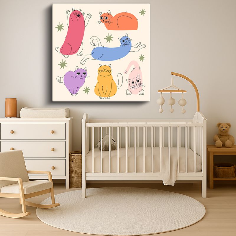 Çocuk Odası Kanvas Tablo 201