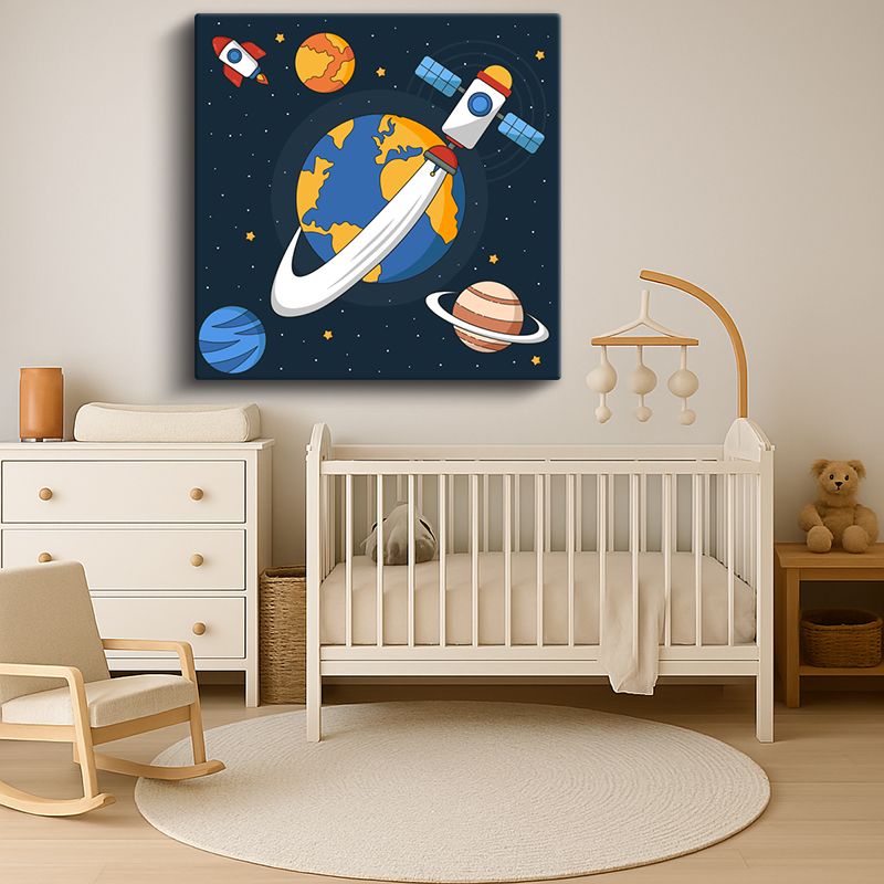 Çocuk Odası Kanvas Tablo 203