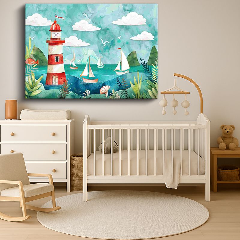 Çocuk Odası Kanvas Tablo 243