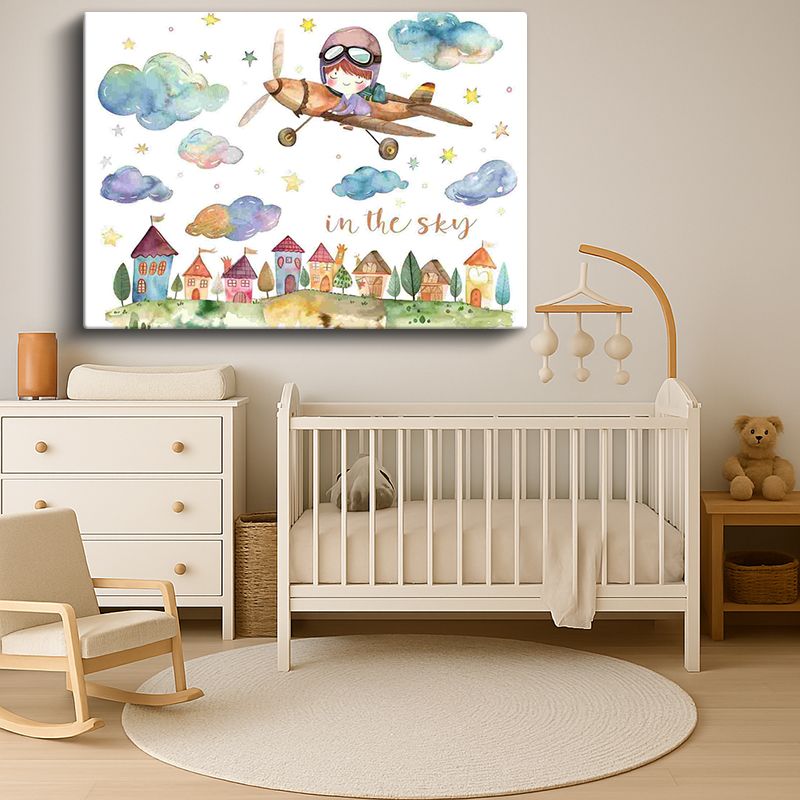 Çocuk Odası Kanvas Tablo 254