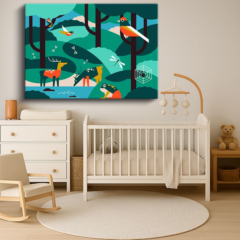 Çocuk Odası Kanvas Tablo 264