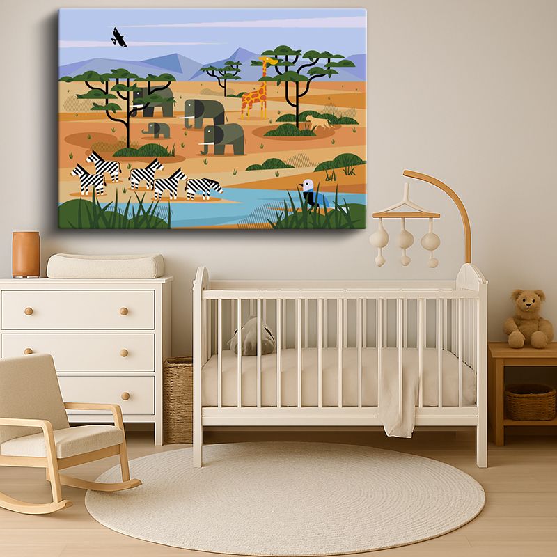 Çocuk Odası Kanvas Tablo 279