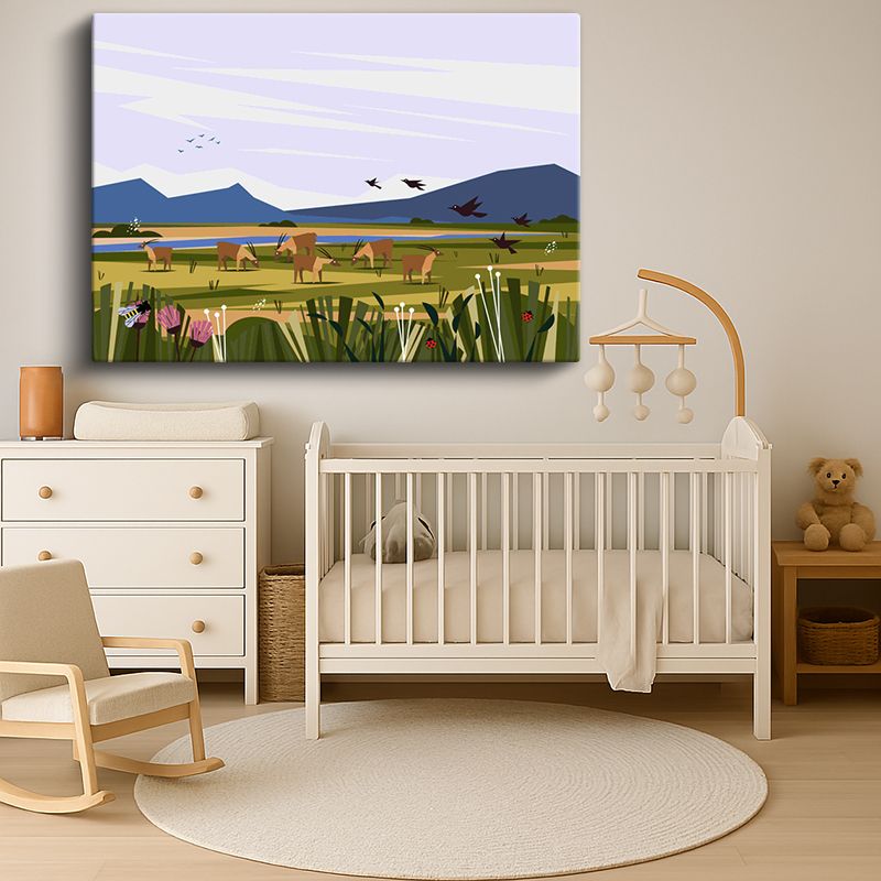 Çocuk Odası Kanvas Tablo 285