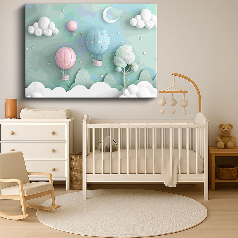 Çocuk Odası Kanvas Tablo 289