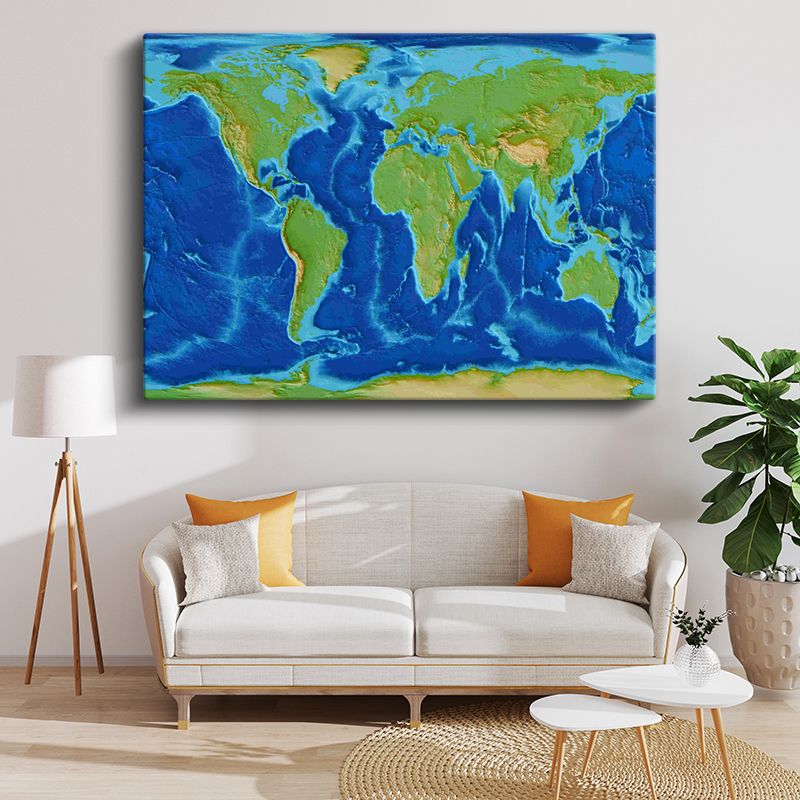 Harita Kanvas Tablo 179