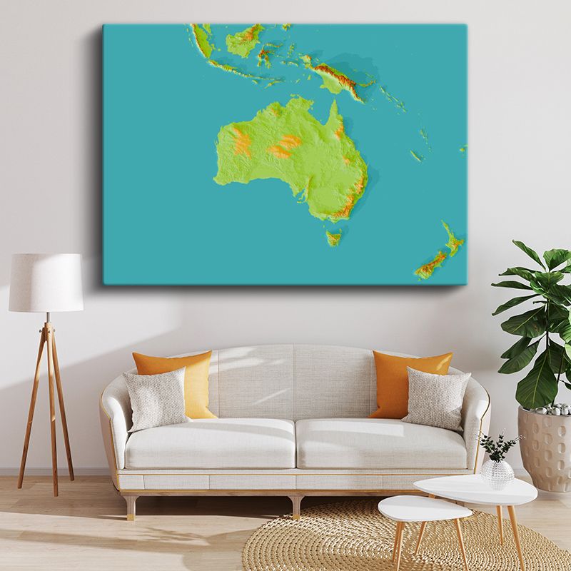 Harita Kanvas Tablo 183