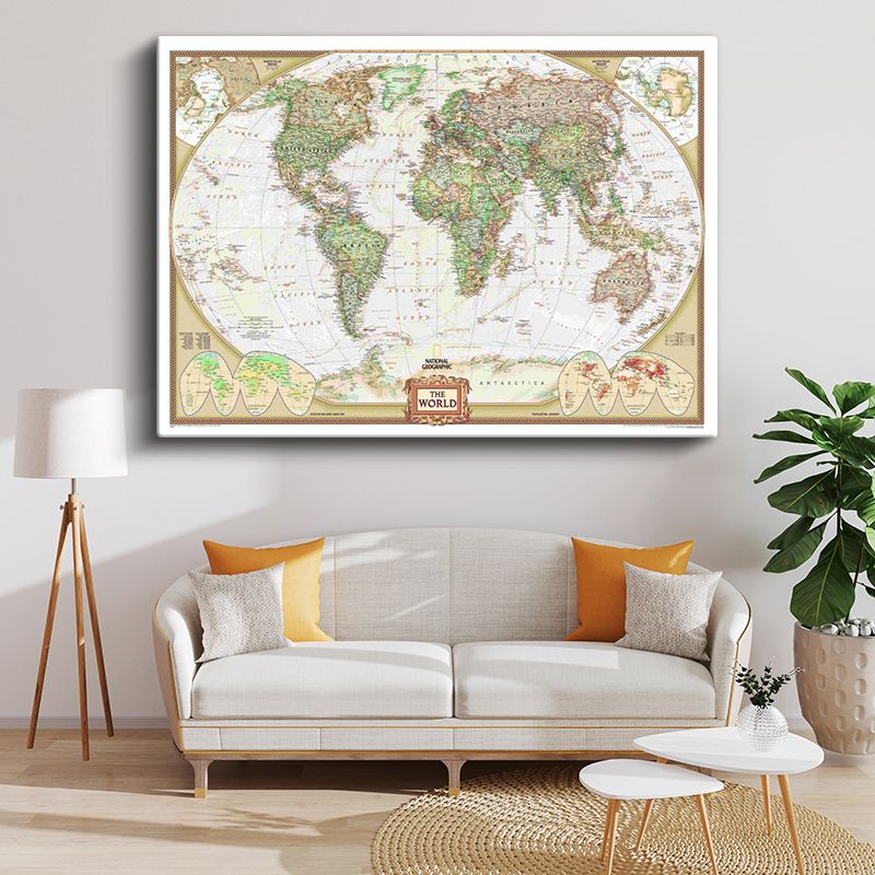 Harita Kanvas Tablo 187