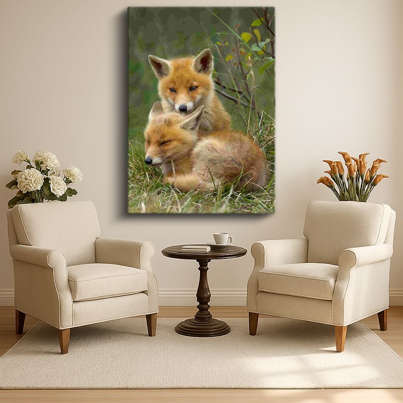 Hayvan Kanvas Tablo 100