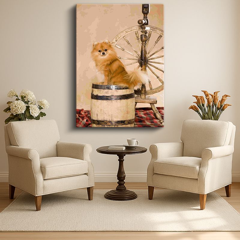 Hayvan Kanvas Tablo 105