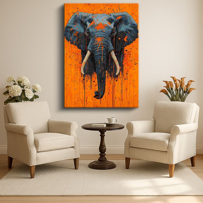 Hayvan Kanvas Tablo 145