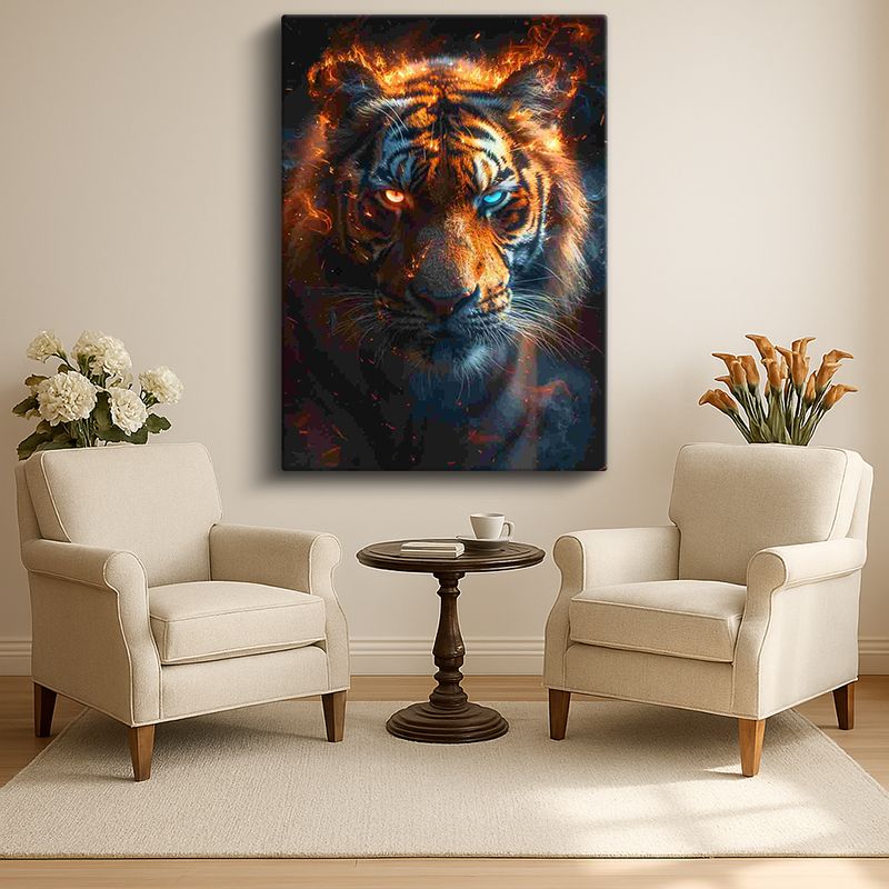 Hayvan Kanvas Tablo 150