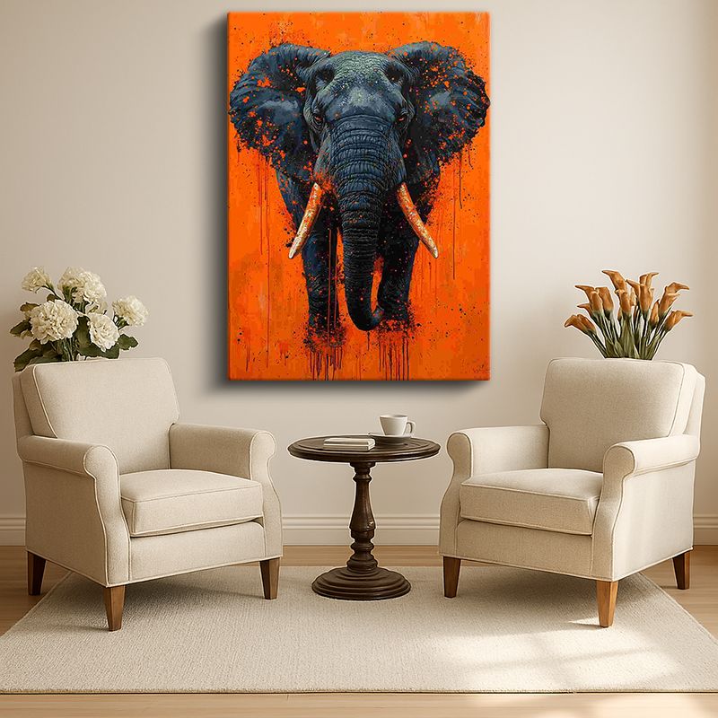 Hayvan Kanvas Tablo 172