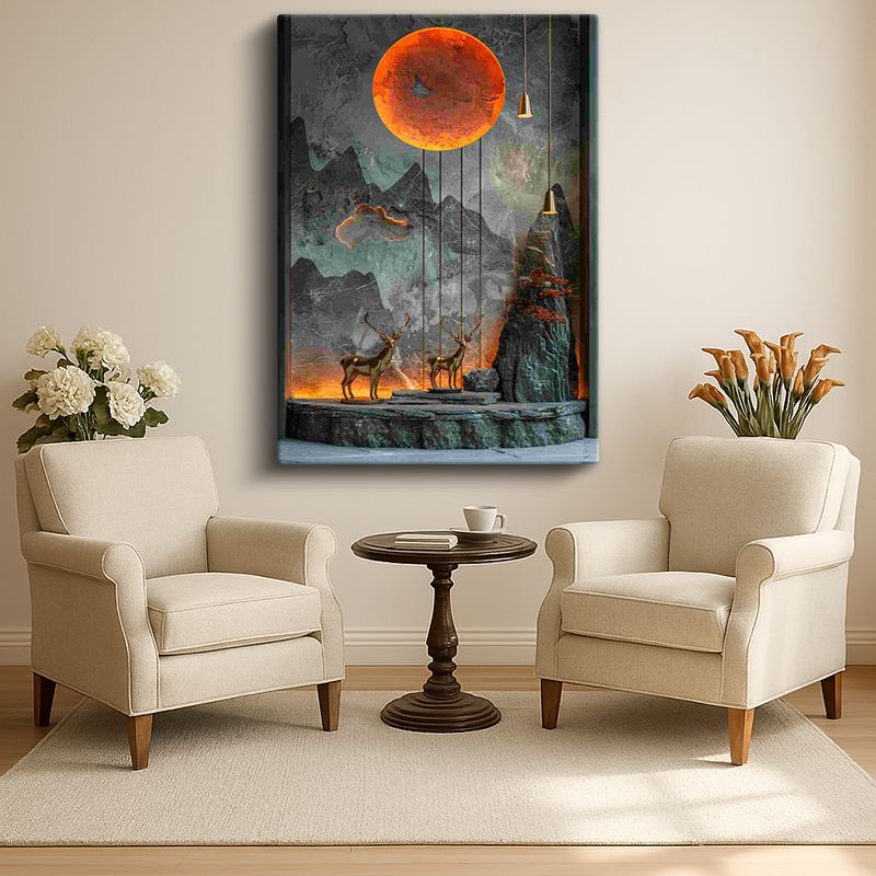 Hayvan Kanvas Tablo 177