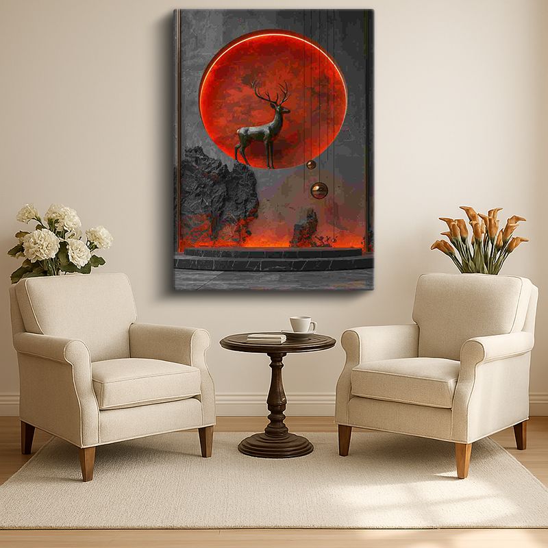 Hayvan Kanvas Tablo 186