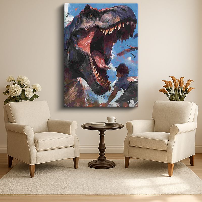 Hayvan Kanvas Tablo 203