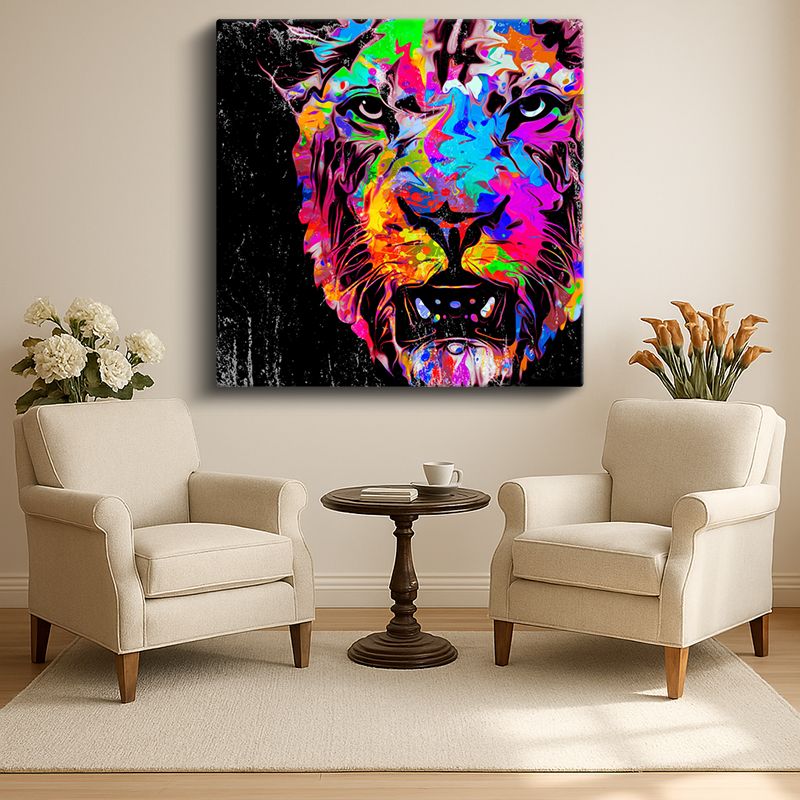 Hayvan Kanvas Tablo 219