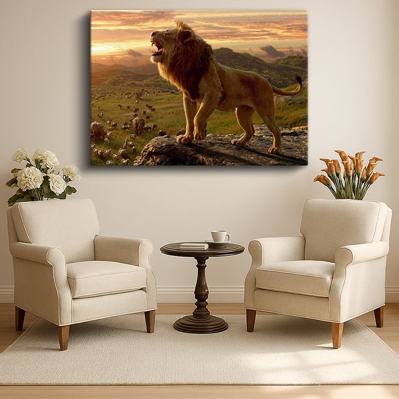 Hayvan Kanvas Tablo 307