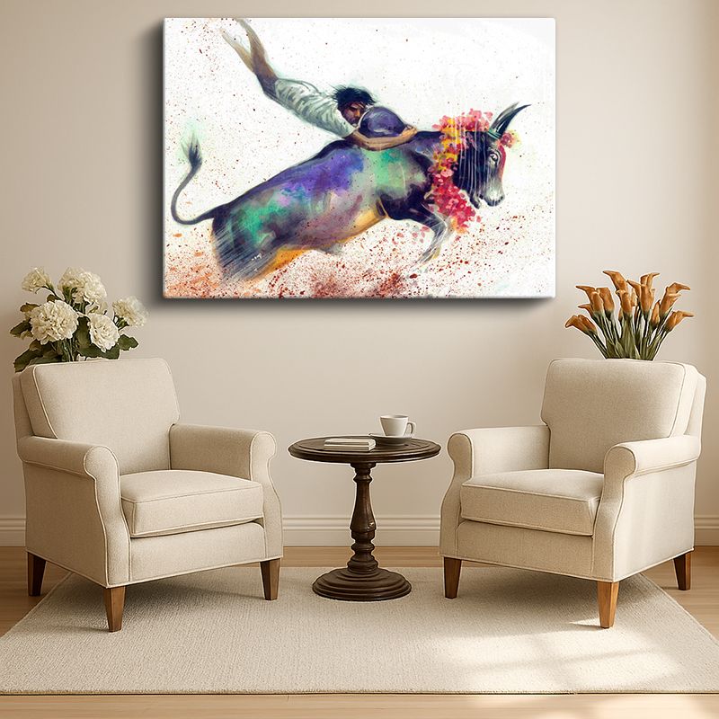 Hayvan Kanvas Tablo 348