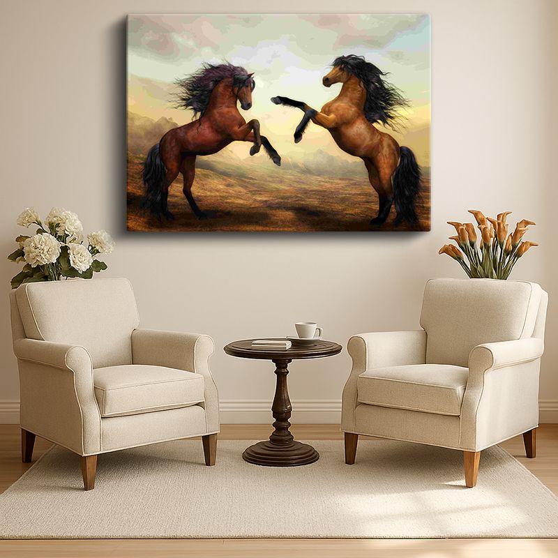 Hayvan Kanvas Tablo 350