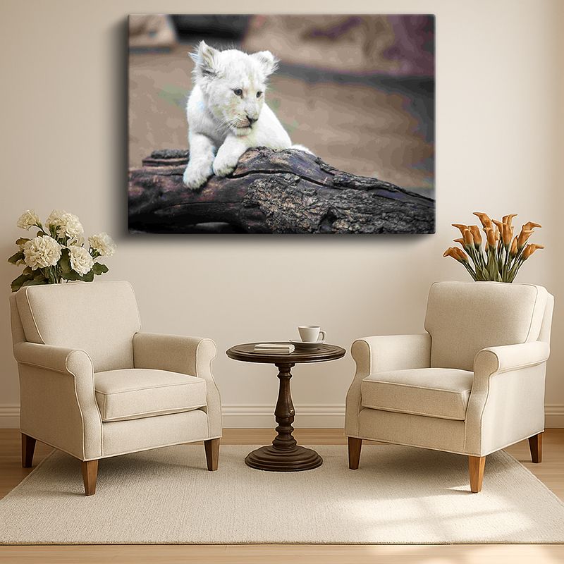 Hayvan Kanvas Tablo 401