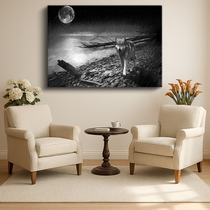 Hayvan Kanvas Tablo 402