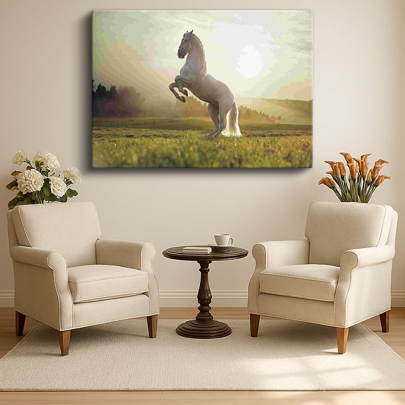 Hayvan Kanvas Tablo 440