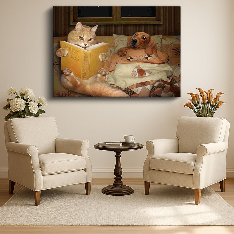 Hayvan Kanvas Tablo 457