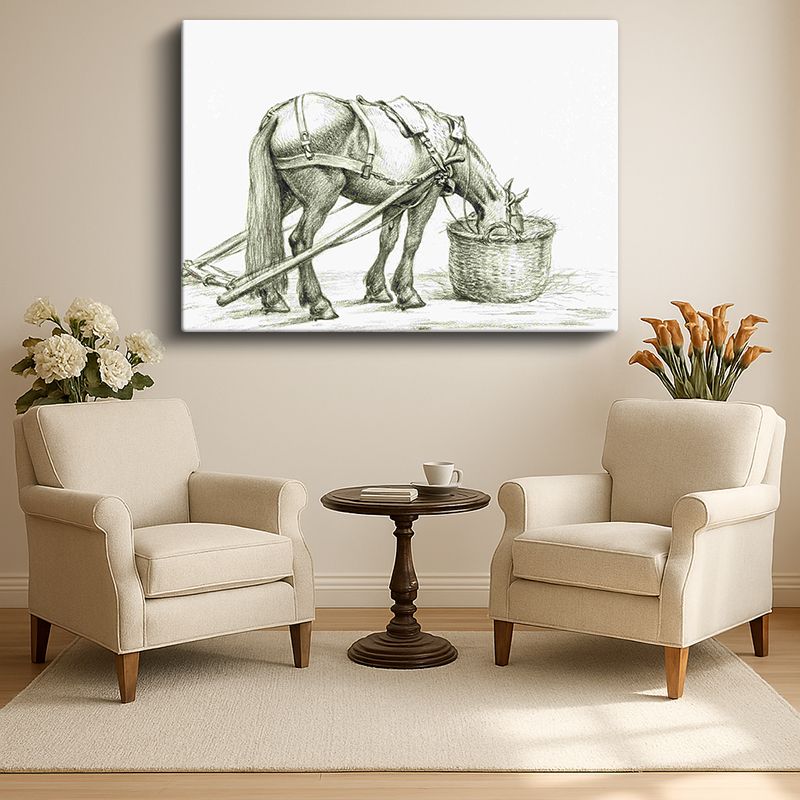 Hayvan Kanvas Tablo 460