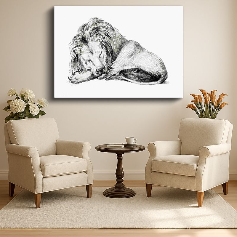 Hayvan Kanvas Tablo 465