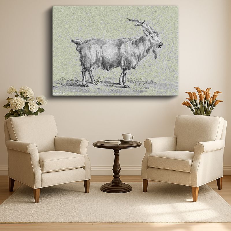 Hayvan Kanvas Tablo 468