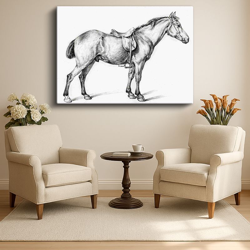 Hayvan Kanvas Tablo 474