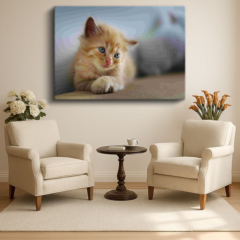 Hayvan Kanvas Tablo 491