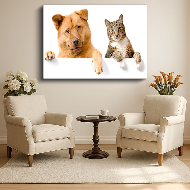 Hayvan Kanvas Tablo 526