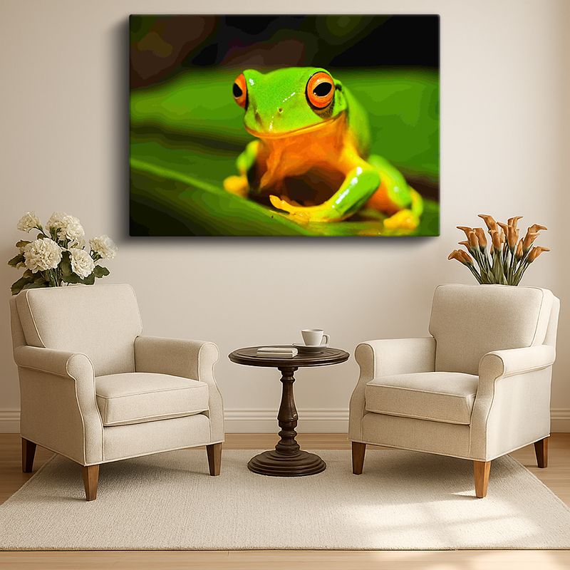 Hayvan Kanvas Tablo 535