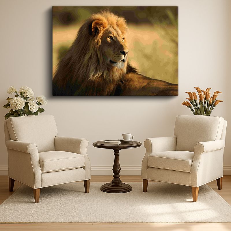 Hayvan Kanvas Tablo 544