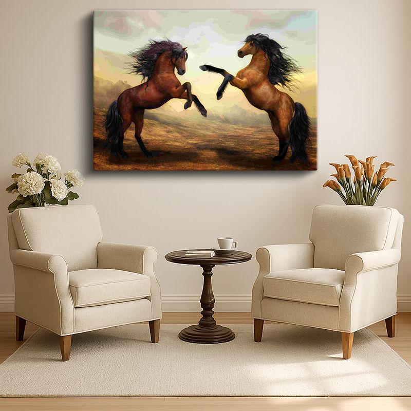 Hayvan Kanvas Tablo 549