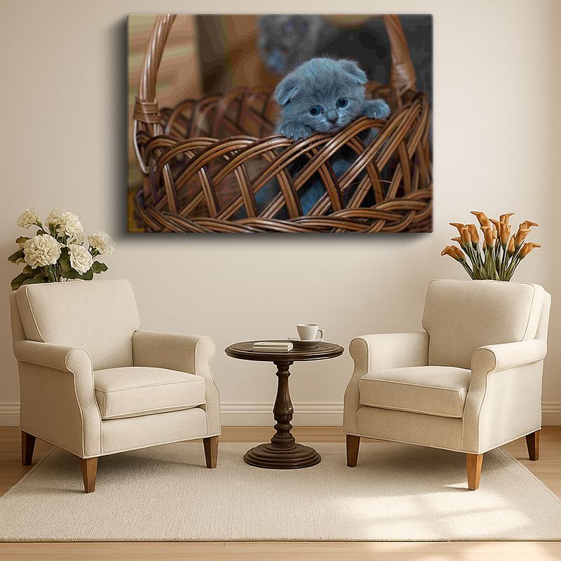 Hayvan Kanvas Tablo 615