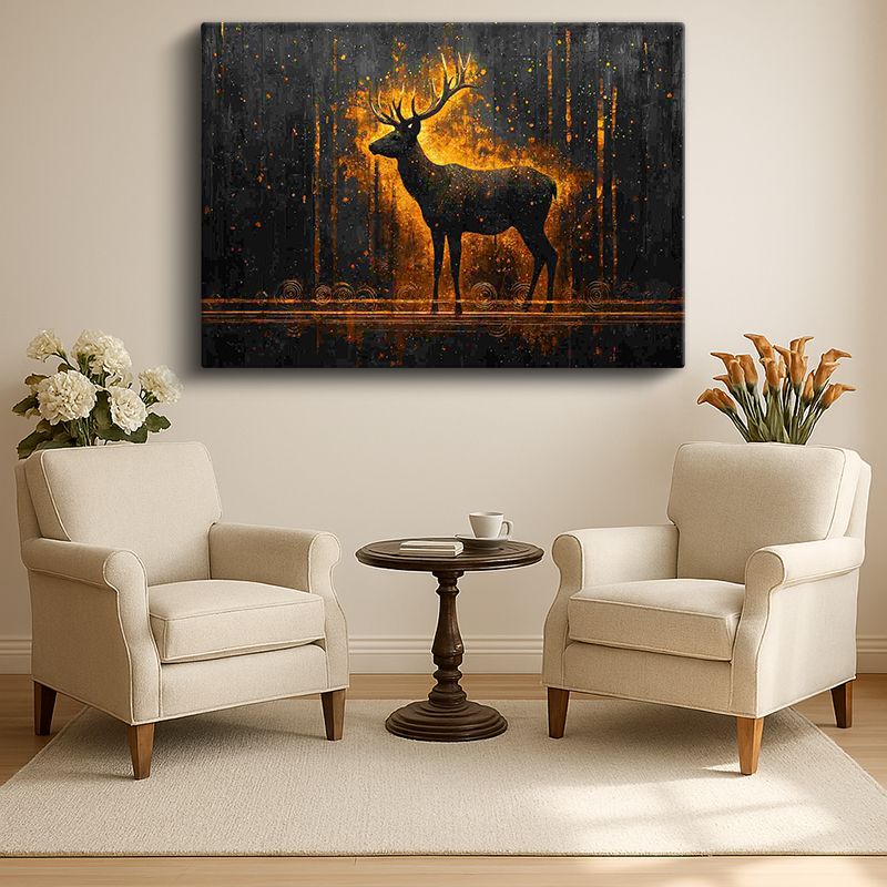 Hayvan Kanvas Tablo 658