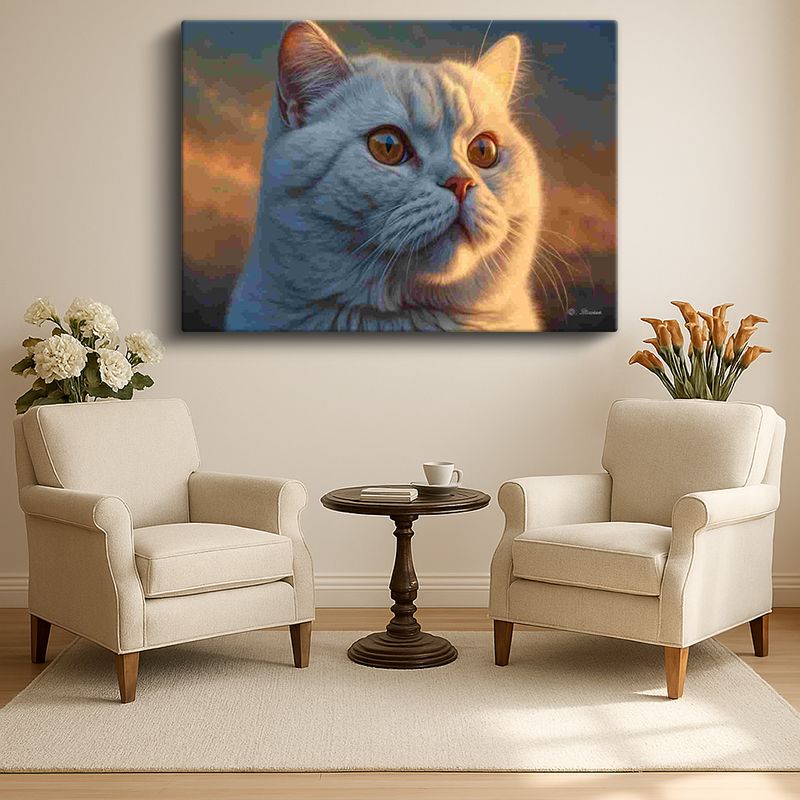 Hayvan Kanvas Tablo 665