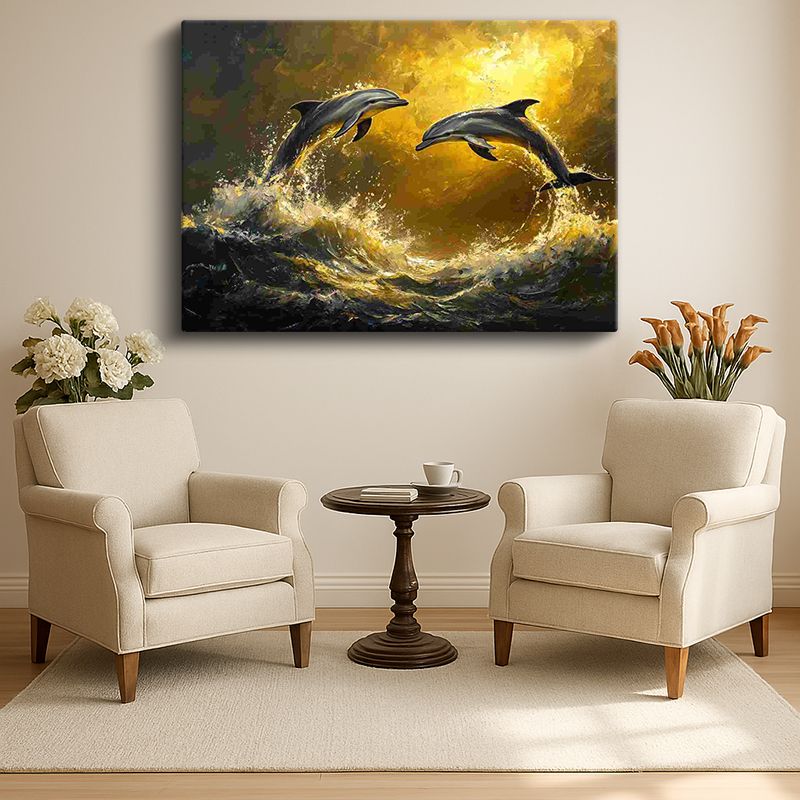 Hayvan Kanvas Tablo 702