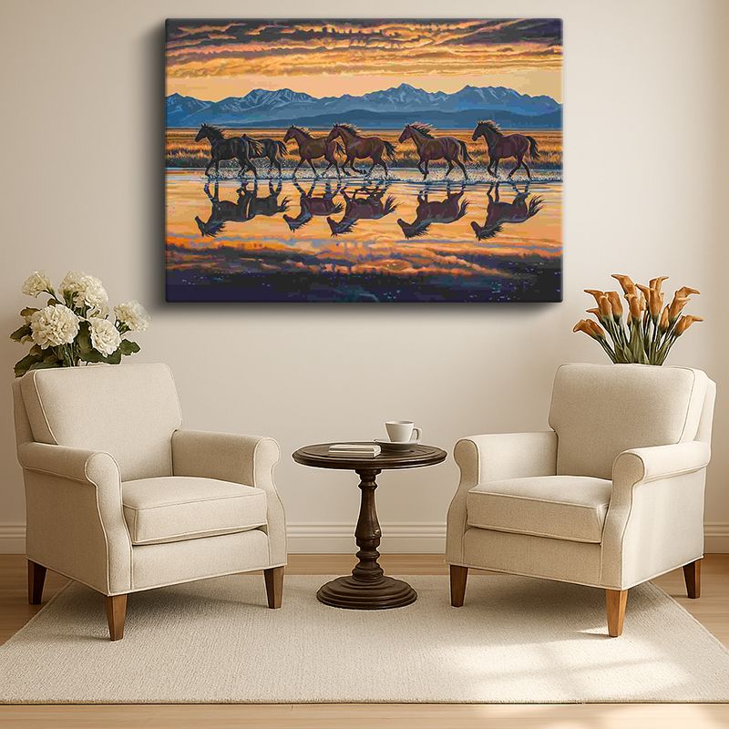 Hayvan Kanvas Tablo 707