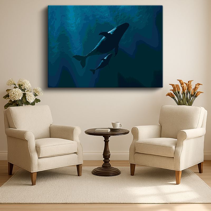 Hayvan Kanvas Tablo 723