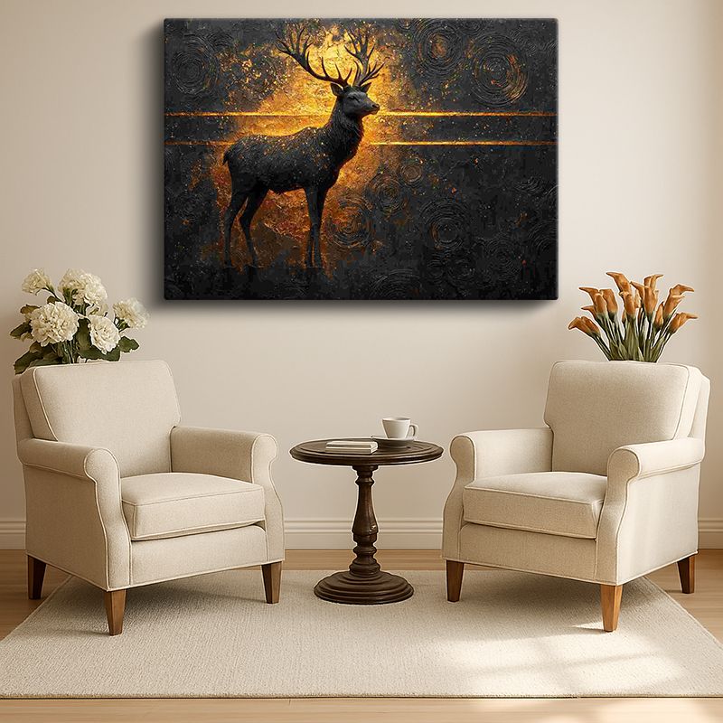 Hayvan Kanvas Tablo 731