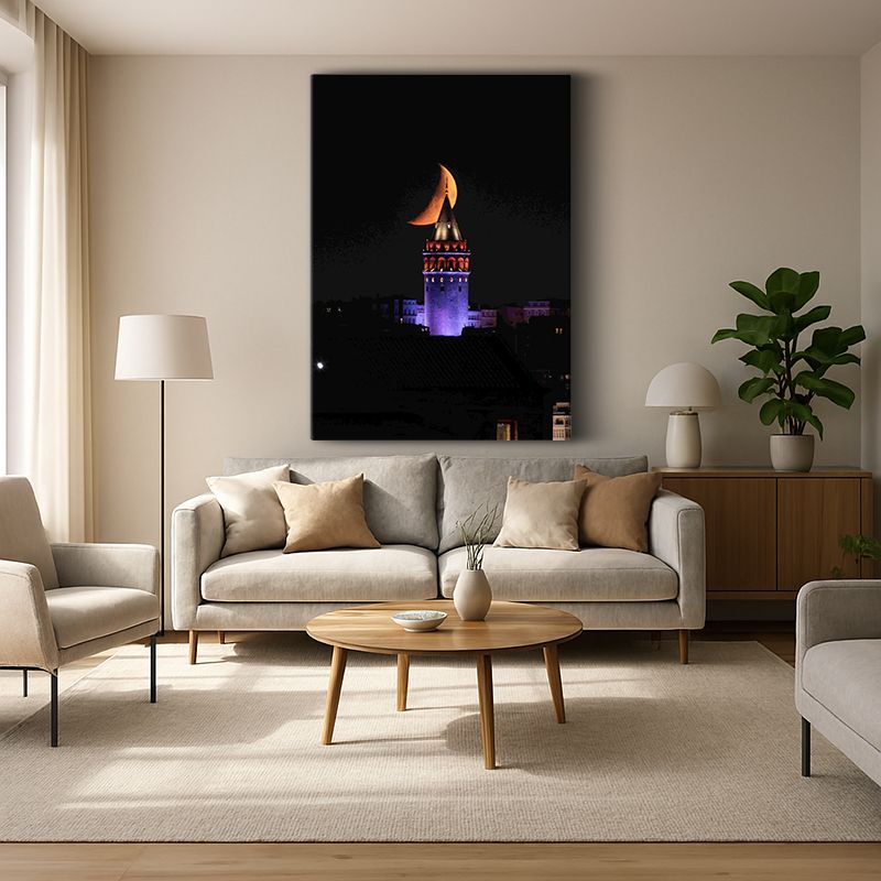 Kent & Şehir Kanvas Tablo 5