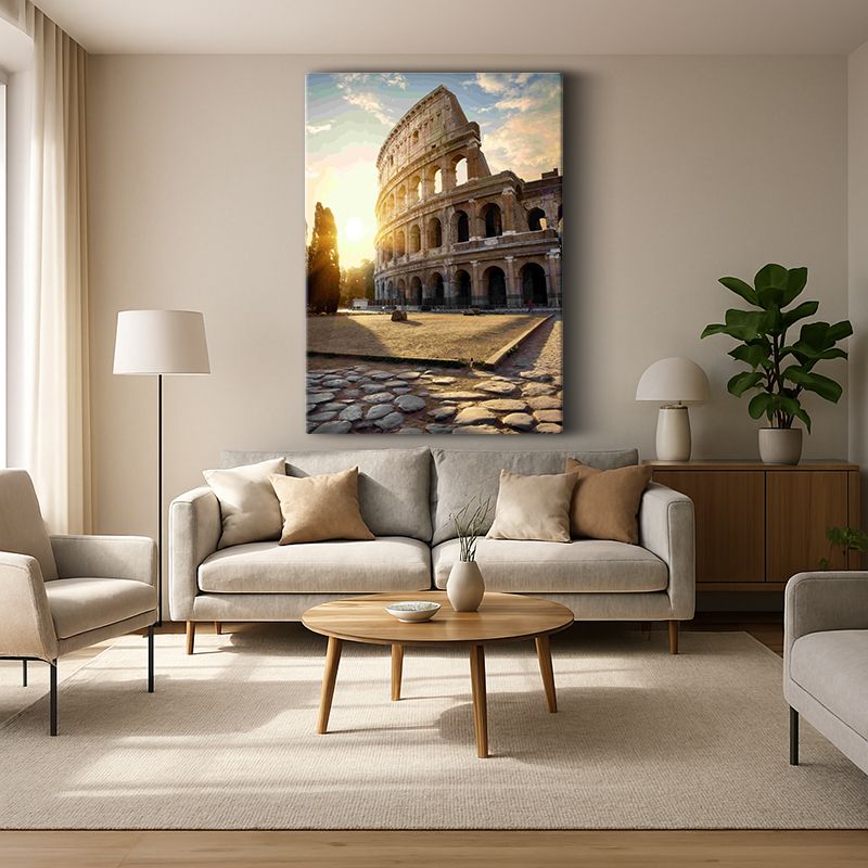 Kent & Şehir Kanvas Tablo 7