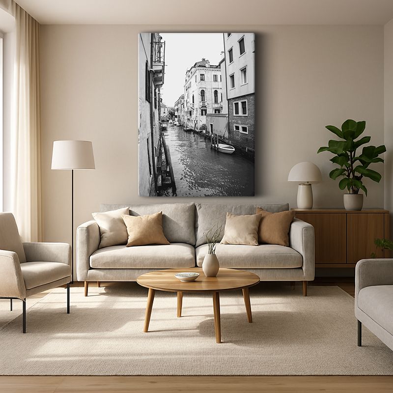 Kent & Şehir Kanvas Tablo 8