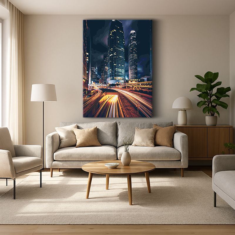 Kent & Şehir Kanvas Tablo 10